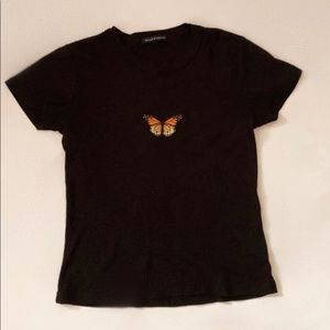 Brandy Melville butterfly tee